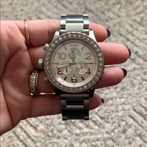 Nixon Stainless Steel scuba capable watch